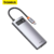 Hub USB C 6 em 1 4K 30Hz Multifuncional Baseus