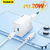 Kit Carregador 20W Tipo C com Cabo para iPhone Baseus
