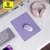Mouse Pad de Couro Dupla Face