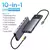 HUB USB C 10 em 1 120Hz com Botão na internet
