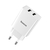 Carregador duplo USB Baseus 2.1A 10.5W, ideal para smartphones.