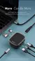 Hub USB C Adaptador Multifuncional 6 em 1 Carregador AC