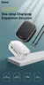 Hub USB C Adaptador Multifuncional 6 em 1 Carregador AC - loja online