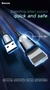 Cabo USB para iPhone com Desligamento Automático 2.4A