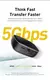 Hub USB C Adaptador Multifuncional 6 em 1 Carregador AC - comprar online