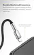 Cabo USB para Lightning Cafule Metal 2.4A - Baseus Brasil | Loja Oficial | Frete Grátis