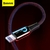 Cabo USB para iPhone com Desligamento Automático 2.4A