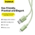 Imagem do Cabo USB para iPhone 2.4A Biodegradável
