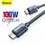 Cabo 100W USB C PD Serie Cristal - comprar online