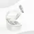 Fones de ouvido sem fio Bowie WM02 TWS em estojo de carregamento branco.