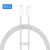 Imagem do Kit 5 Cabos USB C Lightning PD 20W