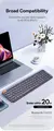 Kit Teclado e Mouse Sem Fio Bluetooth na internet
