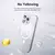 Imagem do Capa Protetora Magnética Transparente para iPhone 16