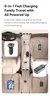 Carregador Veicular 110W com Cabo Extensor 6 Portas