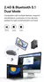 Mouse Bluetooth Editor com Bateria de Longa Duração