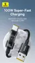 Cabo USB C Carregamento Rápido 100W Gem - Baseus Brasil | Loja Oficial | Frete Grátis
