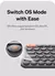 Kit Teclado e Mouse Sem Fio Bluetooth - loja online