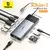 Imagem do HUB USB C 10 em 1 120Hz com Botão