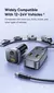 Imagem do Carregador Veicular 110W com Cabo Extensor 6 Portas