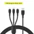 Cabo USB 3 em 1 100W Pudding na internet
