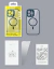 Kit Capa Magnética Transparente para iPhone 14 + Película