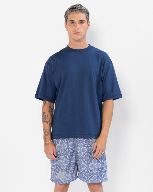 Signature Boxy Tee Ocean Blue thumbnail 2