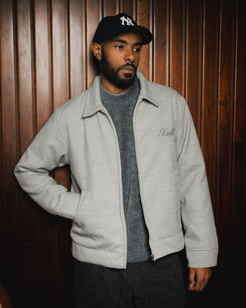 Wool Jacket Grey thumbnail 3