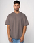 Remera Oversize Steel Grey