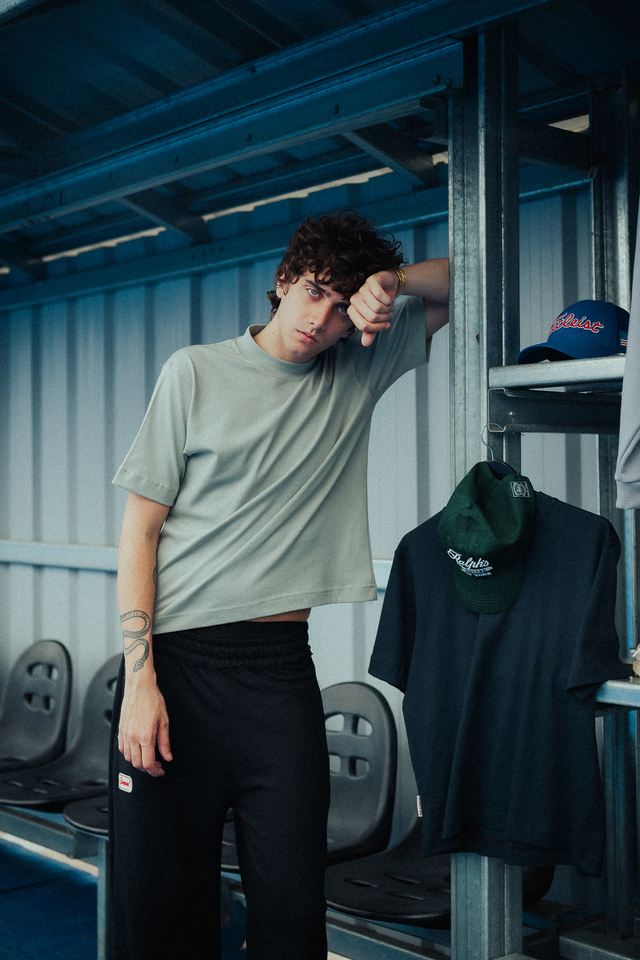 Regular Tee Heavyweight Mint Grey thumbnail 2