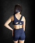 Short Bscross Recorte Empina - Preto - Dondoca Moda Fitness