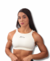 Top BScross Frente Única - Off - Dondoca Moda Fitness