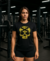 Camiseta Bscross Skull Preto/Amarelo - comprar online