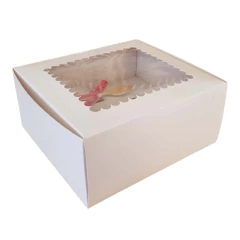 CAJA PARA DOS MEDIOS HUEVOS DE PASCUA CON CUCHARA DE BAMBOO