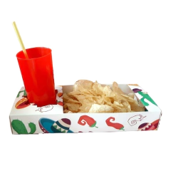 PORTA NACHO / SNACKS CON BEBIDA - Ceronte Box