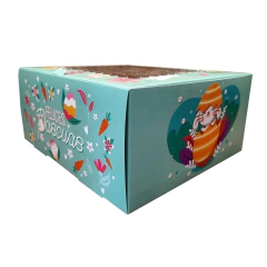 CAJA PARA MEDIO HUEVO DE PASCUA CON CUCHARA DE BAMBOO en internet