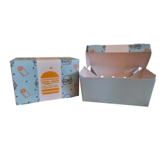 CAJA PARA HAMBURGUESA Y PAPAS - tienda online