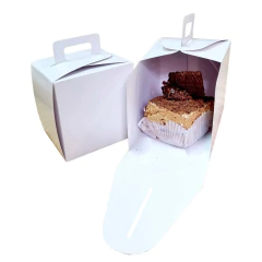 CAJA PARA MINI TORTA / PORCIÓN - tienda online