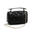 Bolsa Capodarte Alça Corrente Matelassê Preta- 4604662 - comprar online