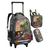 Kit Mochilete+Lancheira+Estojo Zumbie Gamecraft Denlex DL1808k - comprar online