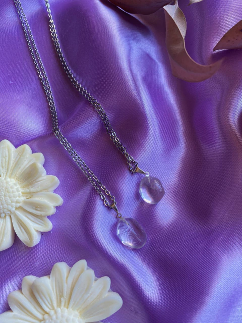 Collar Aura - Cuarzo Cristal