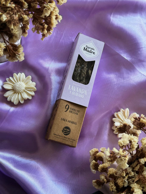 Sahumerios Sagrada Madre - Lavanda y Olíbano