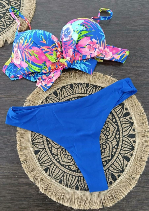 CANDOMBERA AZUL - Bikini armada / Tanga