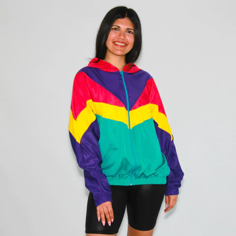 Campera Rainbow con micropolar - comprar online