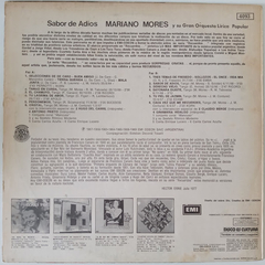 Mariano Mores - Sabor De Adios - comprar online