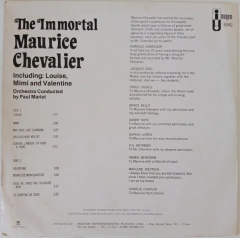 Maurice Chevalier & Paul Mauriat - The Immortal - comprar online