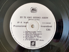 Martinha - Eu Te Amo Mesmo Assim - Discos The Vinil