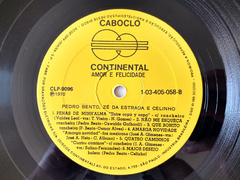 Pedro Bento, Zé Da Estrada & Celinho - Amor e Felicidade - Discos The Vinil