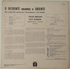 Yehudi Menuhin & Ravi Shankar - West Meets East (O Ocidente Encontra O Oriente) - comprar online
