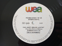 Madonna - Papa Don't Preach (WEA Promo Disco N° 25) - Discos The Vinil