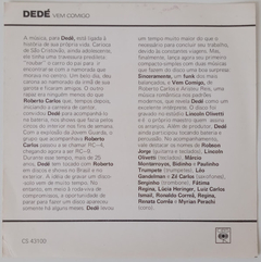 Dedé - Vem Comigo - Discos The Vinil
